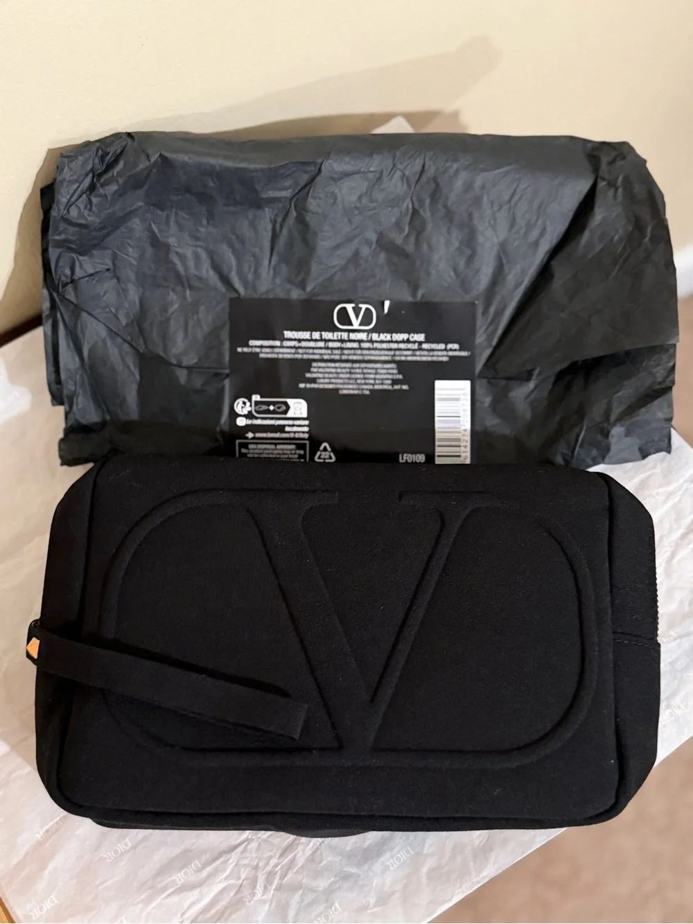 Valentino Garavani Black  Pouch